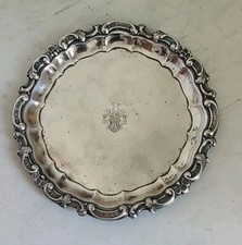 Piatto piatto argento 12