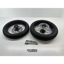 KIT COPPIA CERCHI 17''ANTERIORE POSTERIORE BETA RR 50 MOTARD 2T 2012 AM6