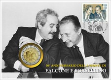 ITALIA BUSTA PNC 2022 - 30° ANNIVERSARIO DELLA MORTE DI FALCONE E BORSELLINO