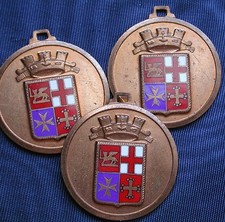 Medaglia smaltata marina - smaltata,