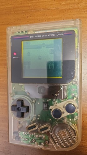 Game boy classic trasparente - game,