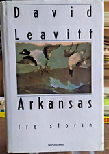 Libro David Leavitt Arkansas tre storie mondadori prima edizione 1997