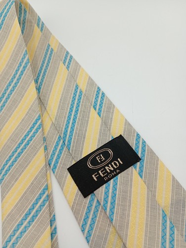 Cravatta fendi 100 seta - cravatta,