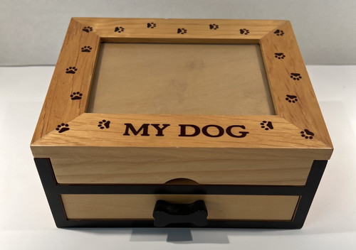 Scatola ricordo dog con - dog,