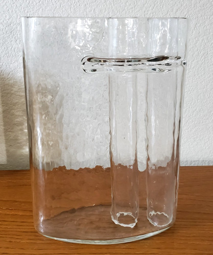 Vaso vetro trasparente - in,