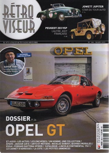 Retroviseur 386 opel gt1900 - retroviseur,