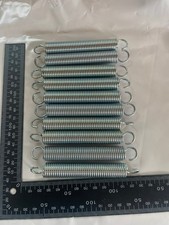 Molle a Trazione Zincate stock privato L 122mm diam 15.5mm spessore filo 2 mm 