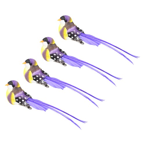4pcs purple artificial foam - 4pcs,