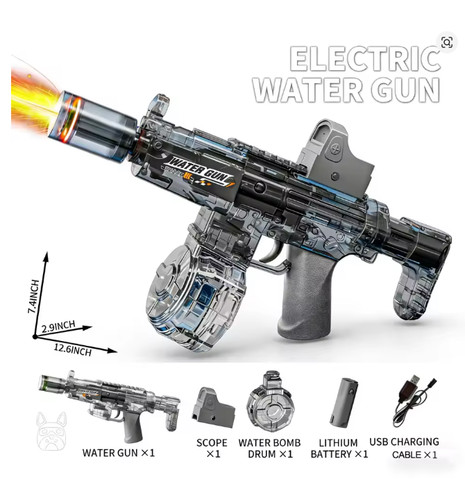 Pistola acqua elettrica con - acqua,