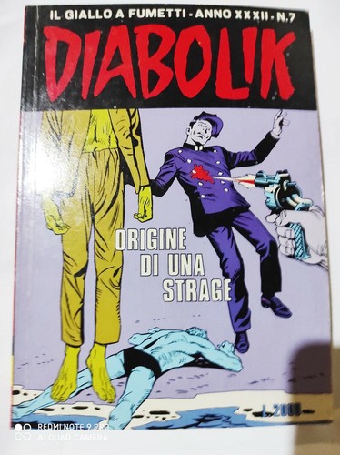 Diabolik anno xxxii 7 - anno,