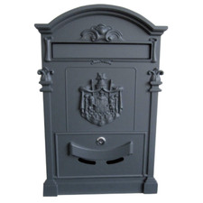 Cassetta postale Regia Magnum posta grigia ghisa mm 300x82x465h portalettere buc