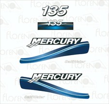 Adesivi Mercury 135 CV Salt