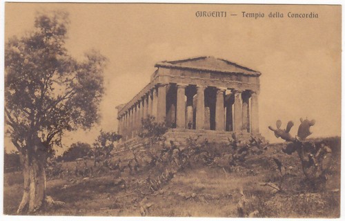 Girgenti agrigento tempio - girgenti,