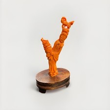 Scultura Cinese Corallo