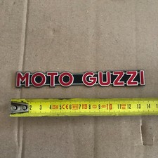 MOTO GUZZI V7 750 TARGHETTA ROSSA NERA