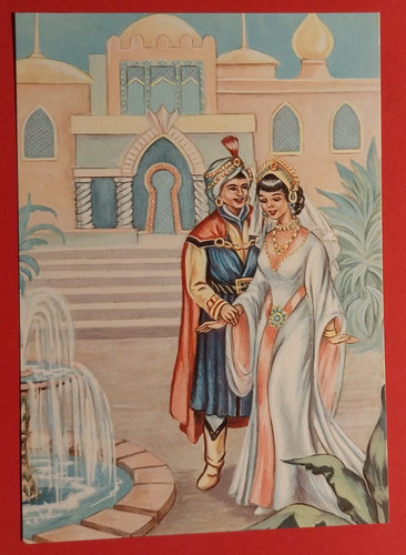 Cartolina lampada di - cartolina, la