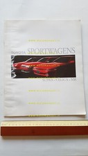 TOYOTA Supra - MR - Celica depliant originale testo OLANDESE DUTCH text
