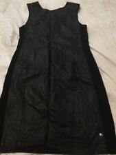 abito smanicato In ecopelle nero tg 44 m/l Marca GARCIA JEANS