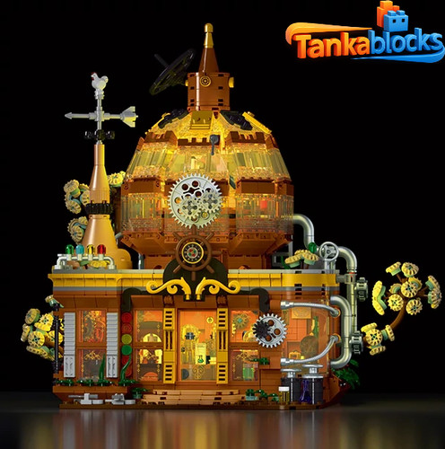 Moc steampunk magic shop - steampunk,