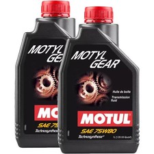 2 LITRI MOTUL MOTYLGEAR 75W80 OLIO TRASMISSIONE CAMBIO DIFFERENZIALE