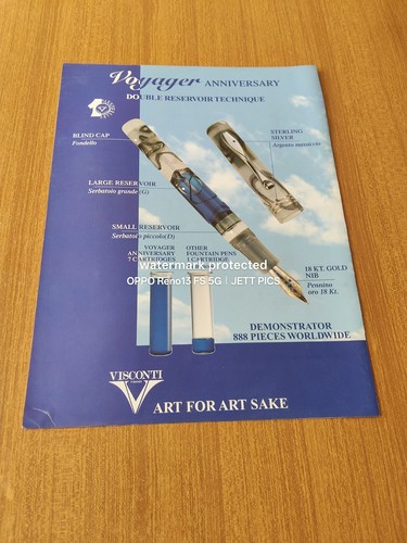 Voyager anniversary visconti - voyager,