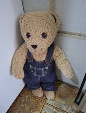 IKEA Brumma Bear Teddy 16 Inch Salopette