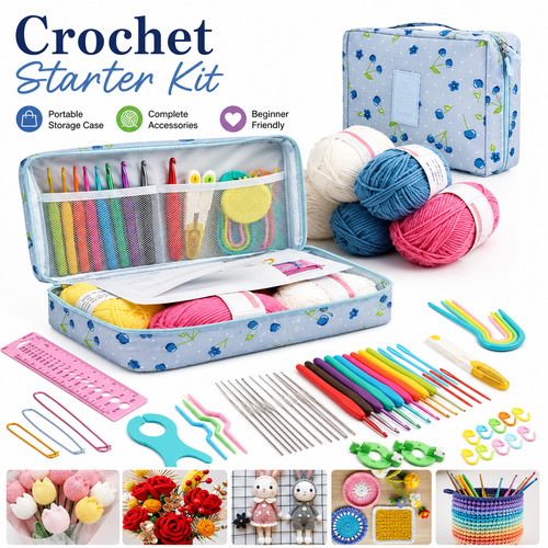 Kit pezzi uncinetto set - 58,