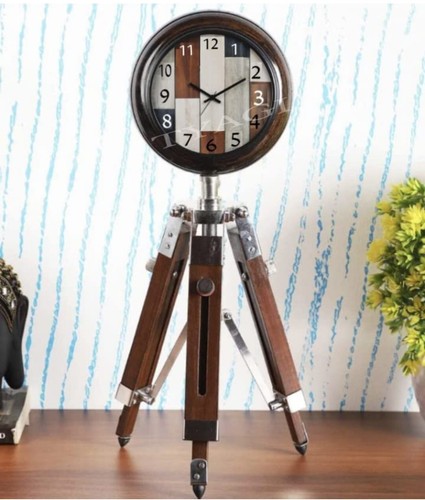 Antico orologio legno - antico,