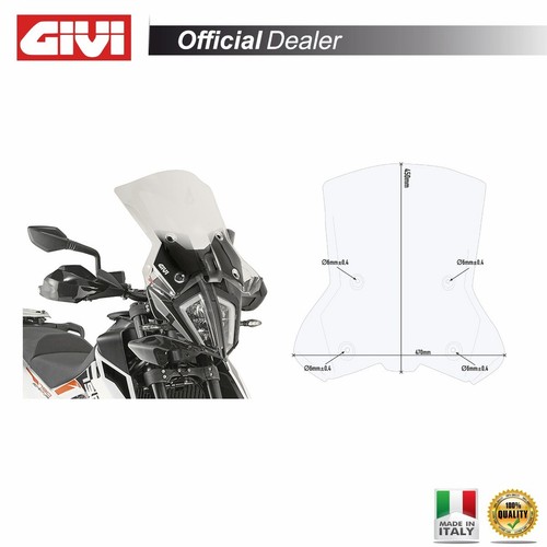 Givi 7710dt cupolino - givi,