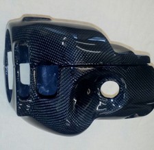 Carena piantone sterzo in carbonio per Ferrari 430 F1 Coupe Spider 2 pezzi Carbonio a vista