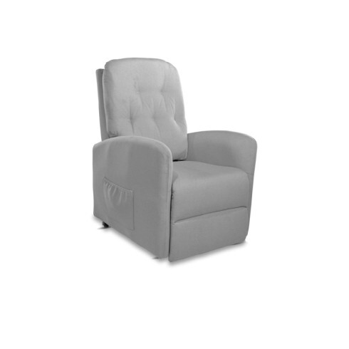 Poltrona alzapersona grigio - poltrona,