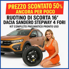 Dacia sandero stepway ruotino - dacia,