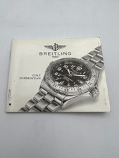 Booklet Breitling Colt Superocean