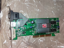 Scheda Video AGP 4X-8X ATI Radeon 9250 R9250 128M 64-BIT TV-O DVI Graphic Card