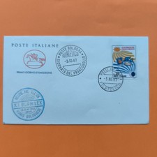 POSTE ITALIANE TIMBRO NUMISM