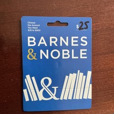 Barnes & Noble Gift Card- $25 