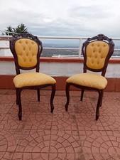 Sedie Vintage Legno Anni 80