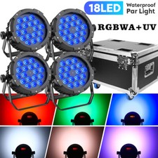 RGBWA UV Par Light DMX