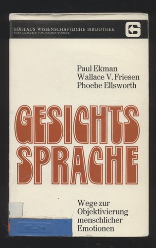 Gesichts sprache ekman paul - gesichts,