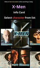 Info card X-Men the Movie –
