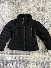 MONCLER girls Black Coat Size