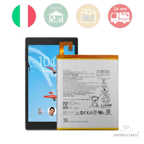Batteria per lenovo - batteria, tab