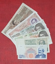 banconote italiane lire