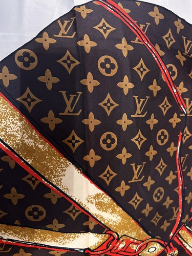 Sciarpa louis vuitton seta - louis,