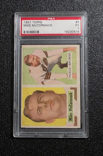 1957 topps football mike - 1957,