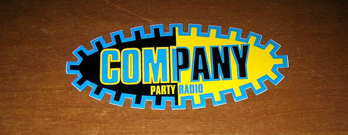 Adesivo radio company - radio, party