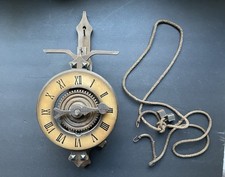 orologio scheletro in legno