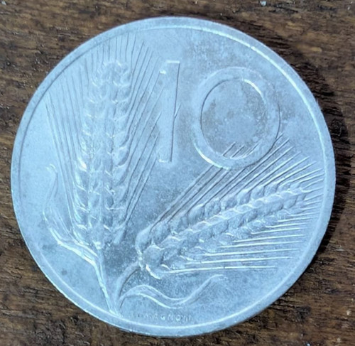 Repubblica italiana 10 lire - italiana,