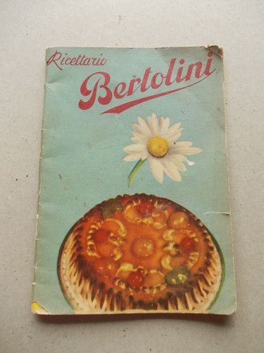 Ricettario bertolini 1956 - ricettario,