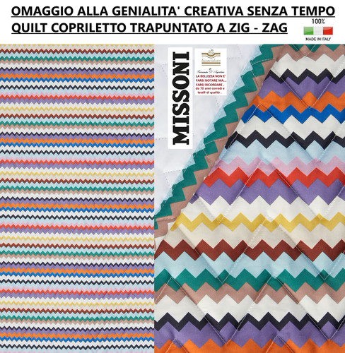 Missoni quilt copriletto - missoni,